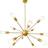 Gold sputnik chandelier thumbnail