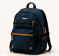 Navy backpack category visual for HIM