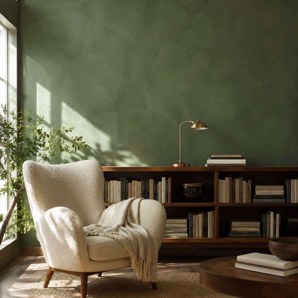 ALL-IN-ONE Paint Limewash Gallon Kit — Spruce (Forest Green)