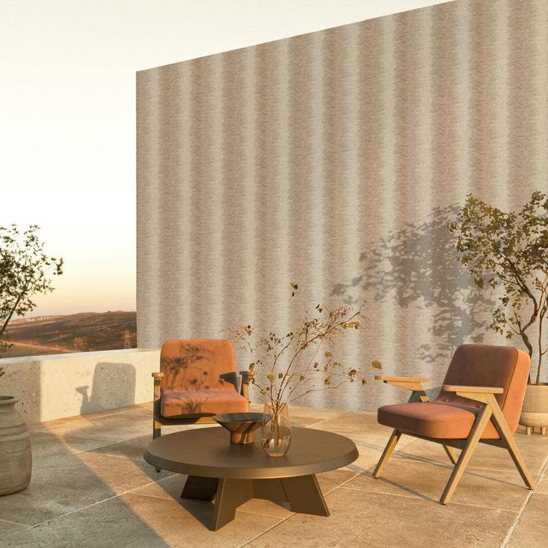 FUIENCFKE Rustic Terracotta Textured Peel and Stick Wallpaper